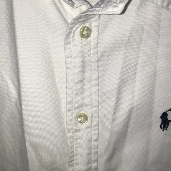 Brand new boys Ralph Lauren white collard shirt - Picture 4 of 4